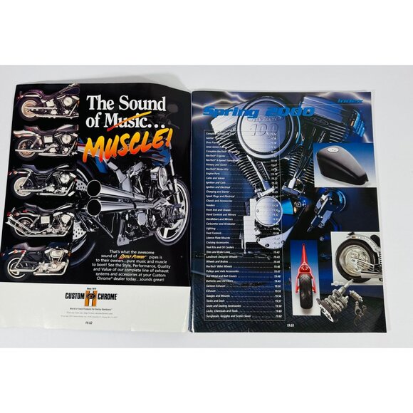 Harley Davidson HOG Touring Handbooks Adventure Guide & Custom Chrome Magazine - Picture 13 of 16